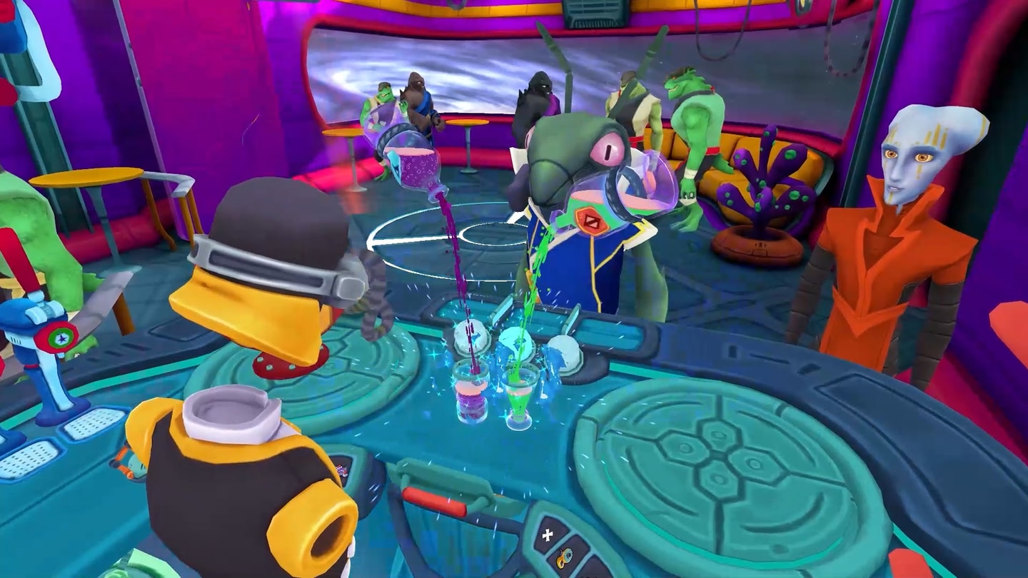 #2. Startenders: Intergalactic Bartending (Meta) Podle: Foggy Box Games
