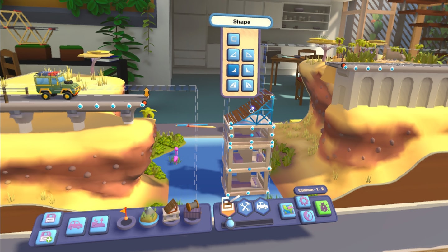 #6. Bridge Constructor Studio (Meta) By: ClockStone STUDIO