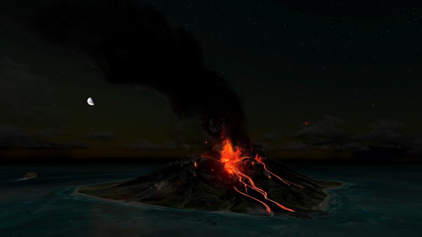 #3. Mega Volcano (Meta) 由: DM GAMES